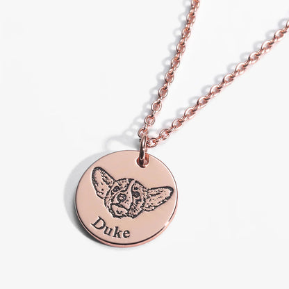 Pet Face Necklace