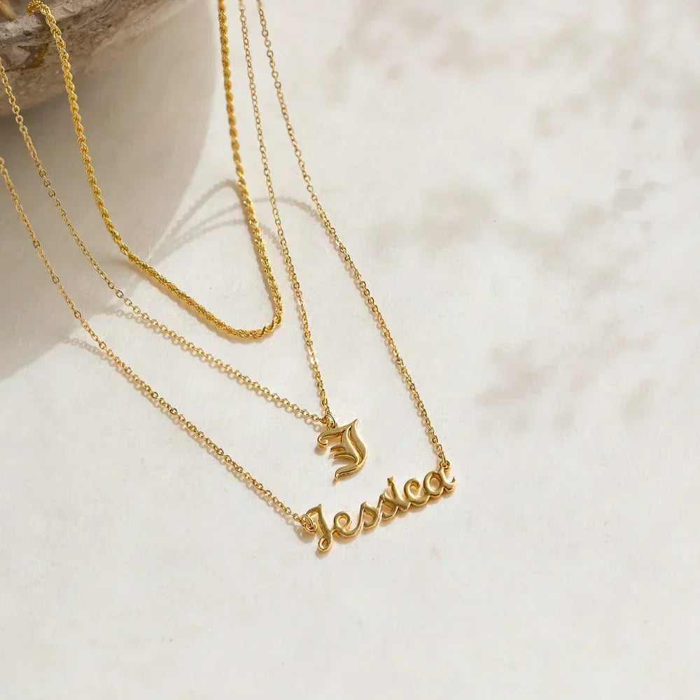 Custom Name Necklace – Personalized Name Jewelry