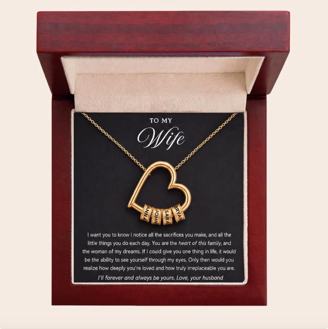 Cusrom Necklace-"The Heart of the Family"