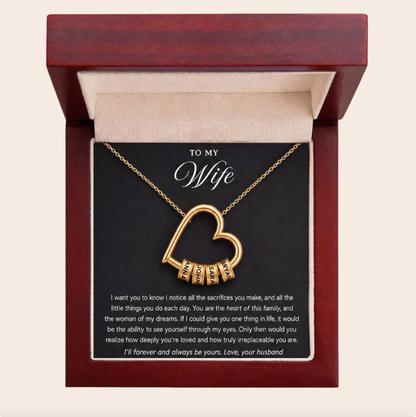 Cusrom Necklace-"The Heart of the Family"