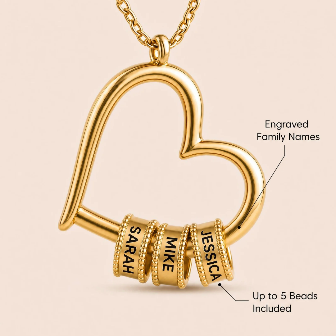 Cusrom Necklace-"The Heart of the Family"